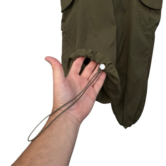 Très Rasché Olive Cargo Pants Utility Streetwear Small - Picture 2 of 11